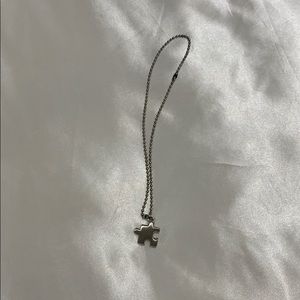 Puzzle piece necklace